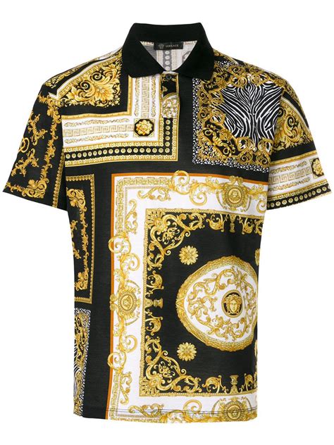 versace mens black t shirt|authentic Versace shirts.